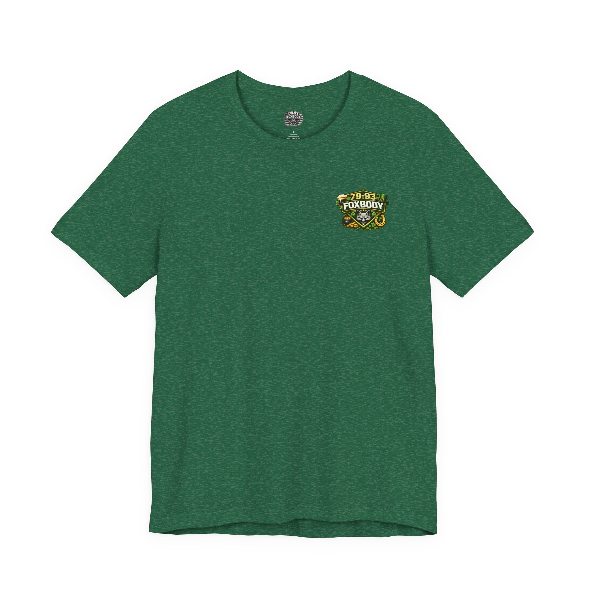 79-93 Foxbody Mustang - St. Patricks Day Luck of the 5.0 - 2  | Premium T-Shirt