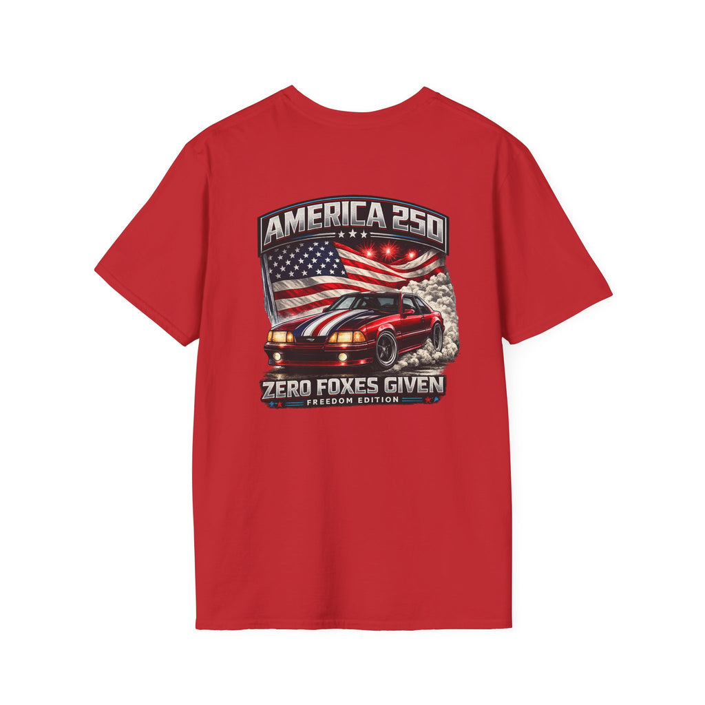 America 250 Foxbody Mustang | Zero Foxes Given | Lightweight T-Shirt