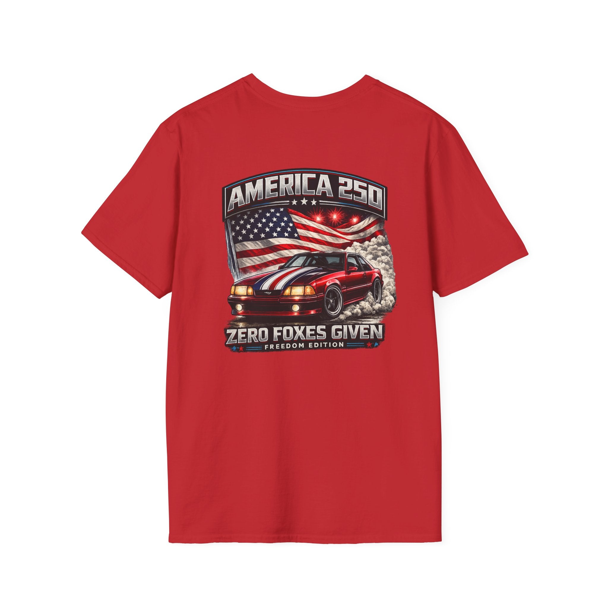 America 250 Foxbody Mustang | Zero Foxes Given | Lightweight T-Shirt
