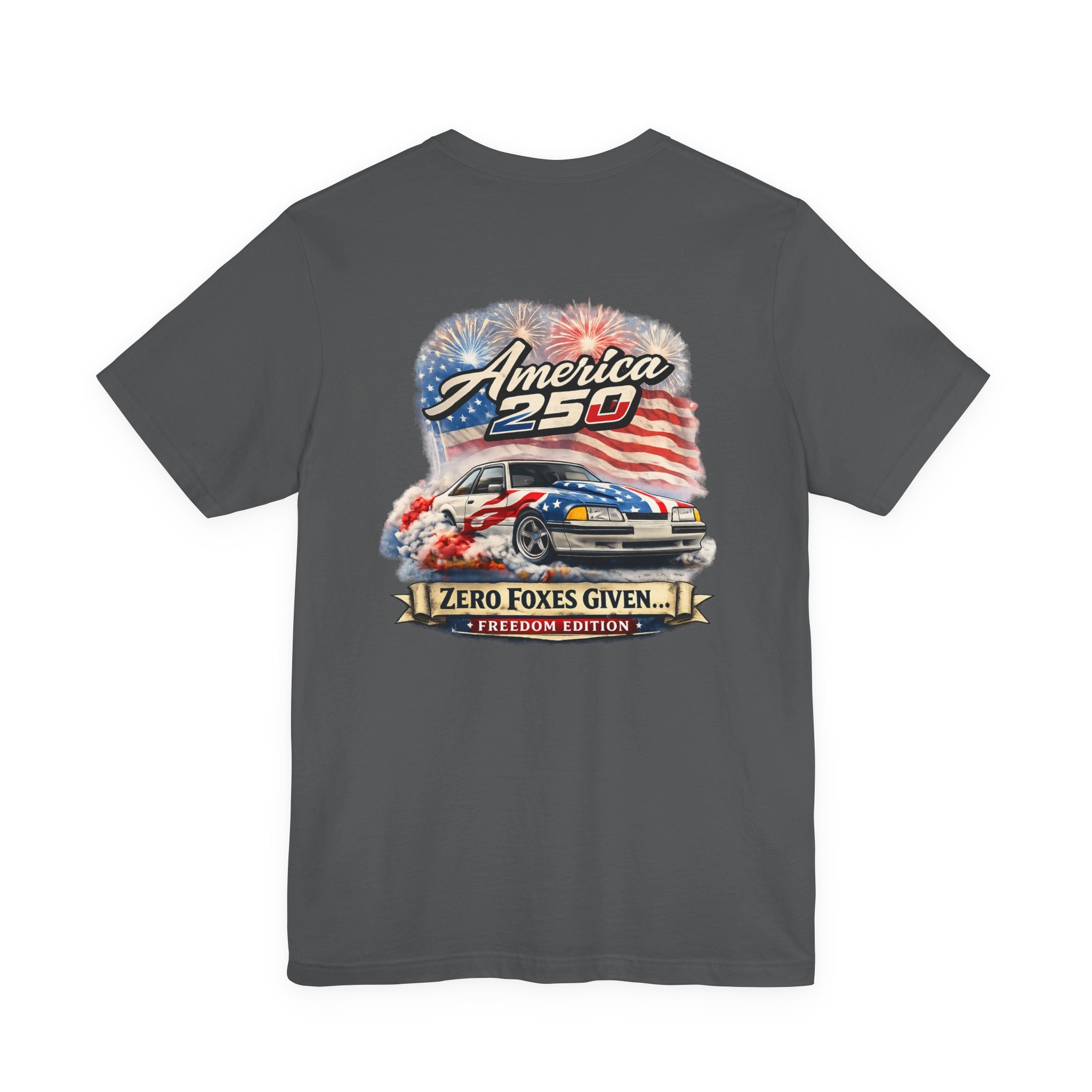 Foxbody Mustang 5.0 - Freedom Edition | Zero Fox Given | Premium T-Shirt