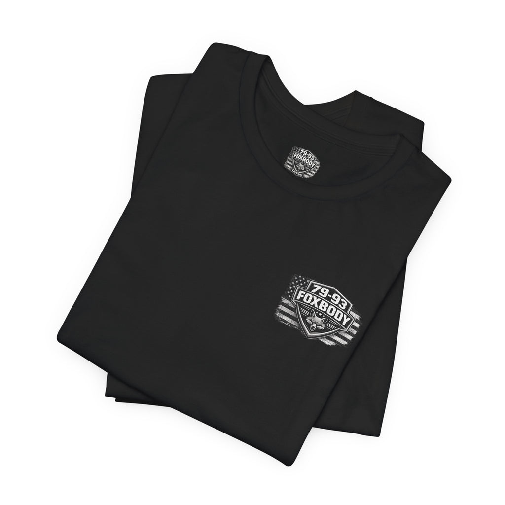 79-93 Foxbody Mustang Drift - Teal  | Premium T-Shirt