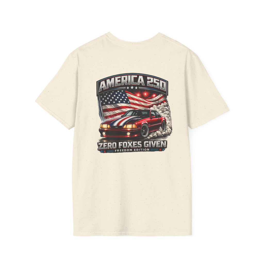 America 250 Foxbody Mustang | Zero Foxes Given | Lightweight T-Shirt