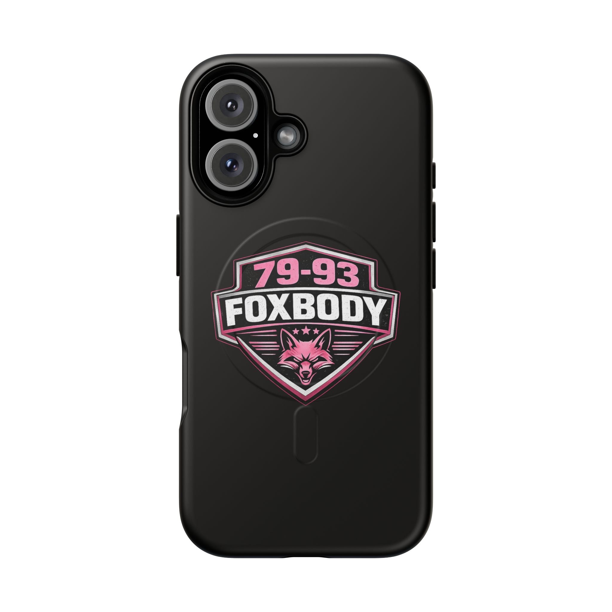79-93 Foxbody Logo Phone Case | Tough Magnetic Case Pink