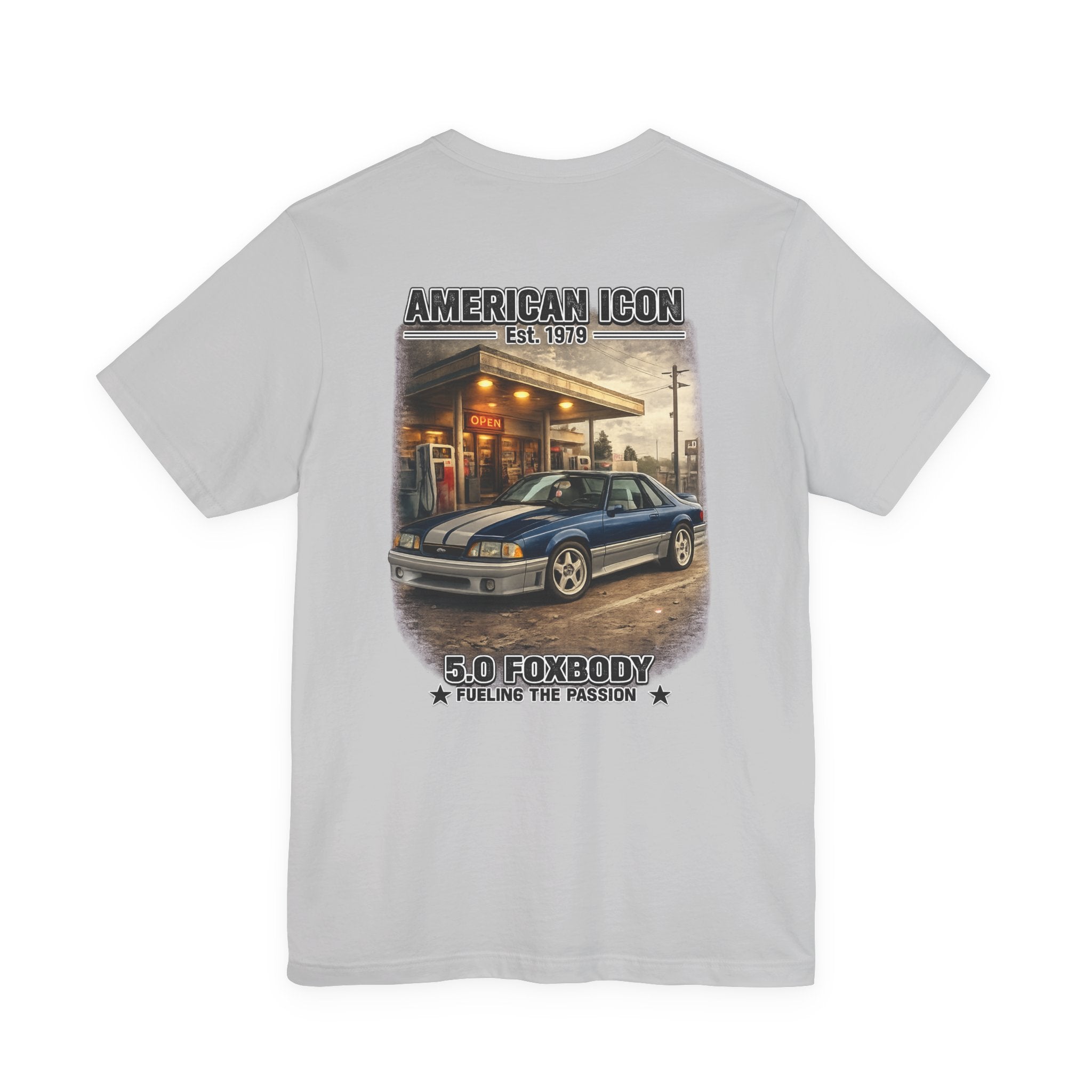79-93 Foxbody Mustang - American Icon | Premium T-Shirt