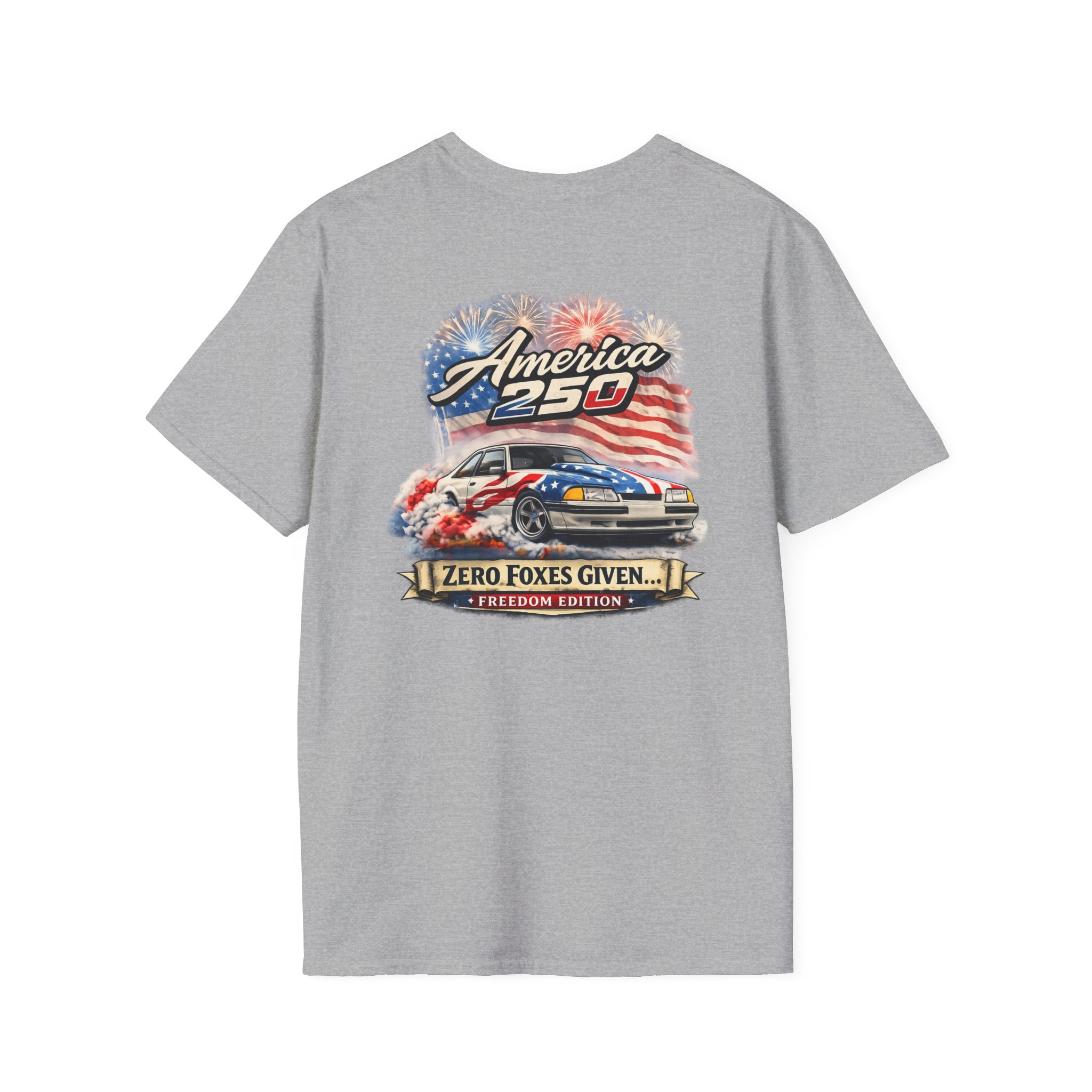 Foxbody Mustang 5.0 - Freedom Edition | Zero Fox Given | Light Weight T-Shirt
