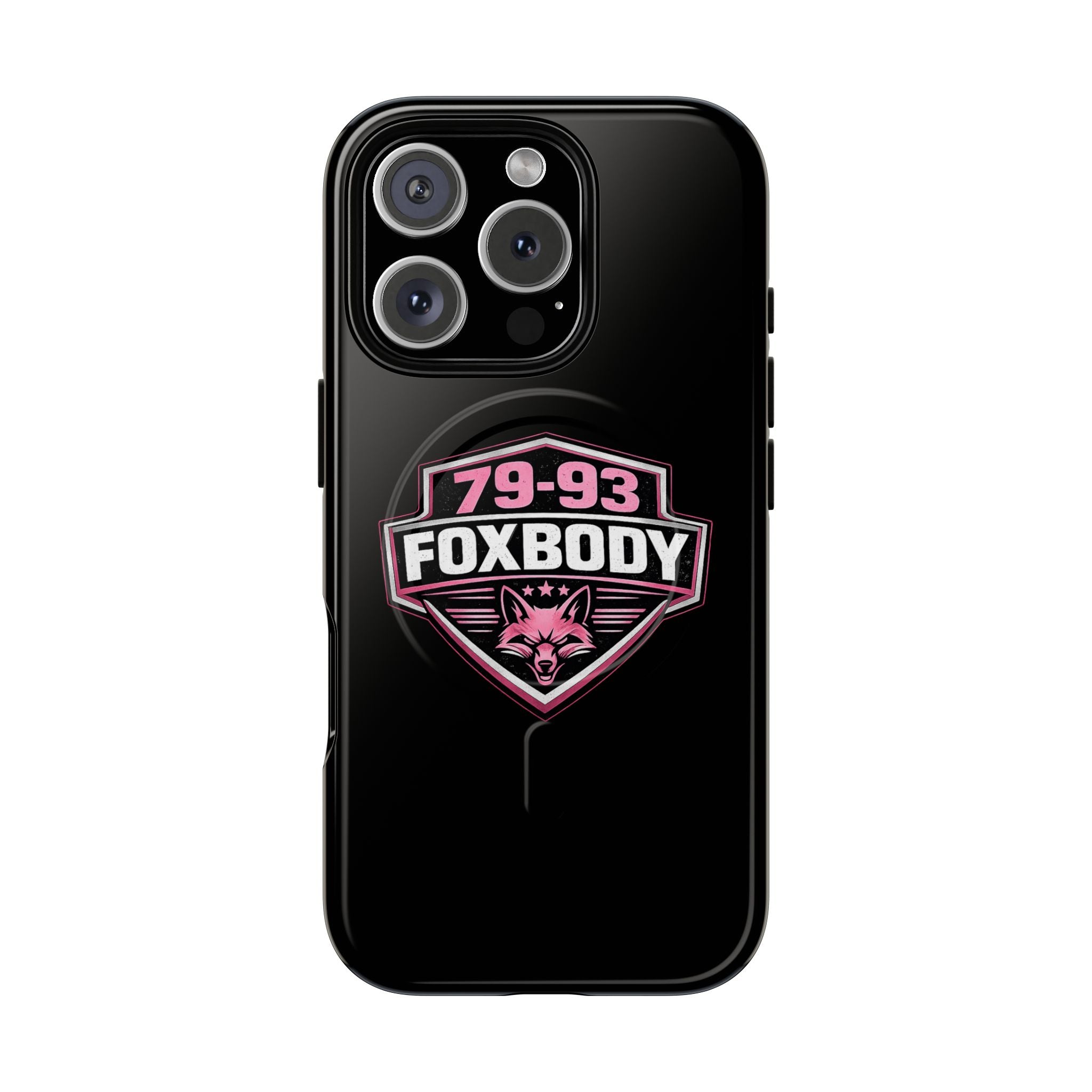 79-93 Foxbody Logo Phone Case | Tough Magnetic Case Pink