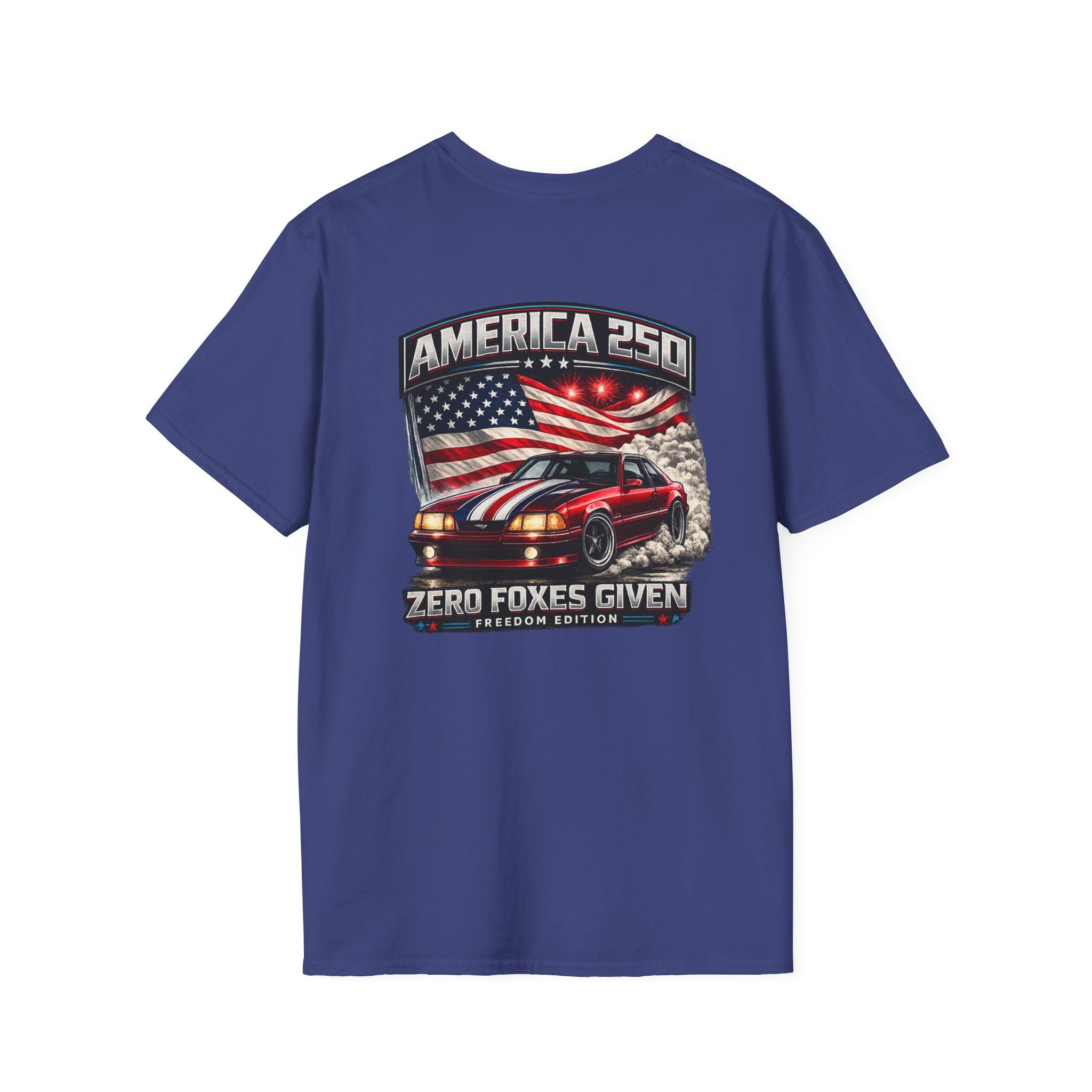 America 250 Foxbody Mustang | Zero Foxes Given | Lightweight T-Shirt