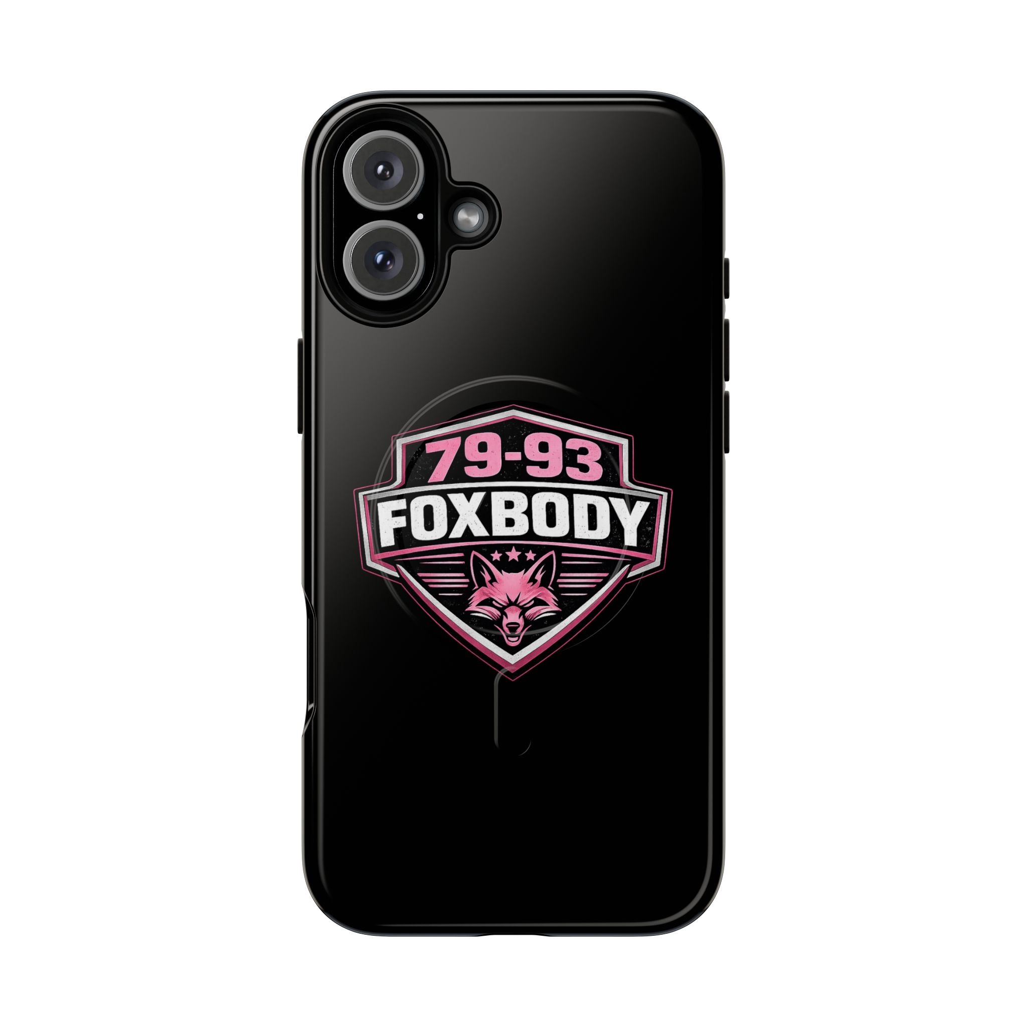 79-93 Foxbody Logo Phone Case | Tough Magnetic Case Pink