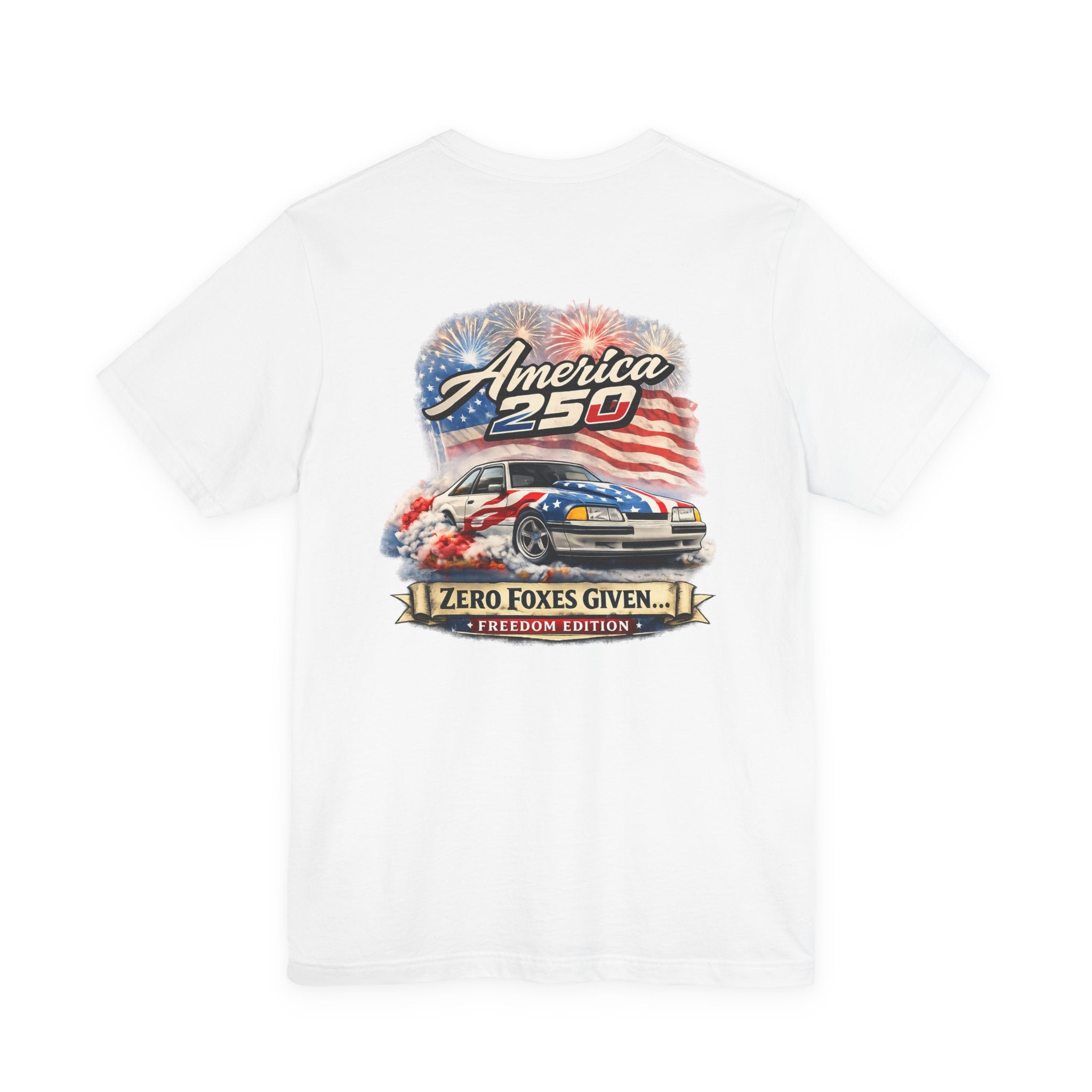 Foxbody Mustang 5.0 - Freedom Edition | Zero Fox Given | Premium T-Shirt