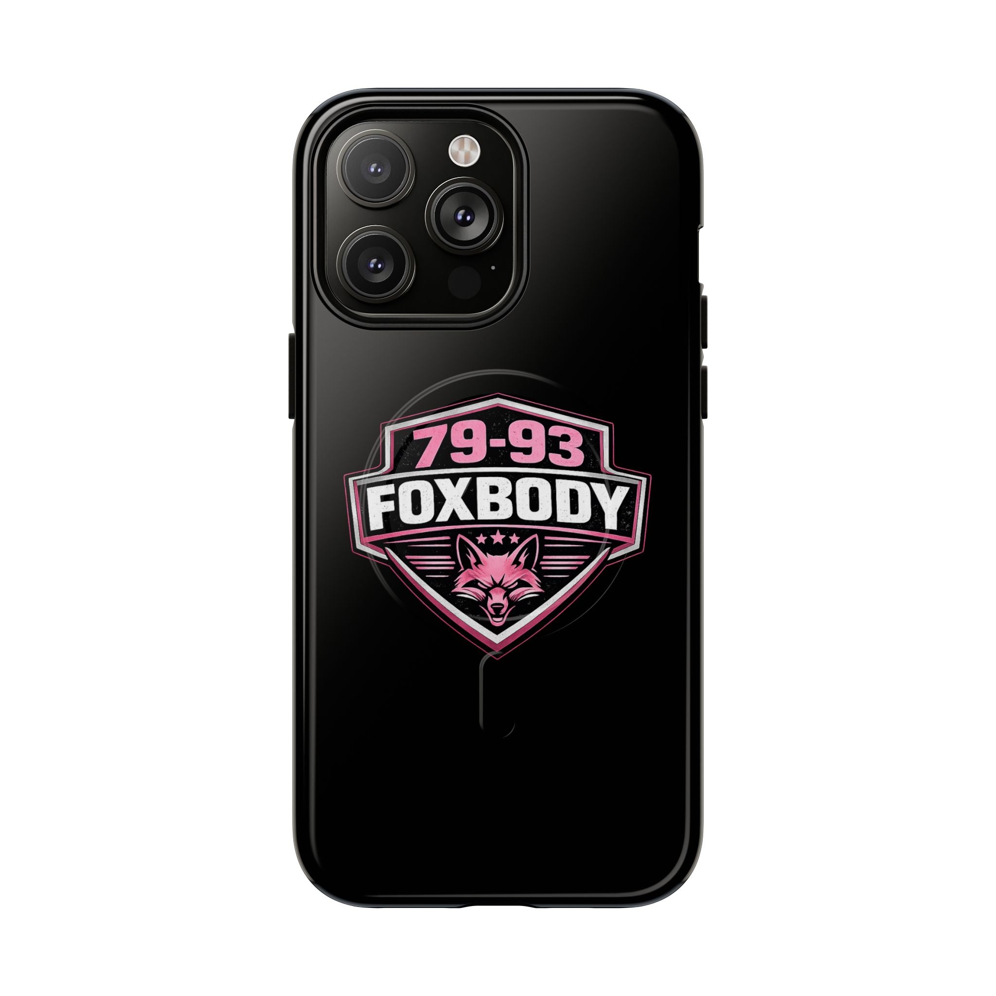 79-93 Foxbody Logo Phone Case | Tough Magnetic Case Pink