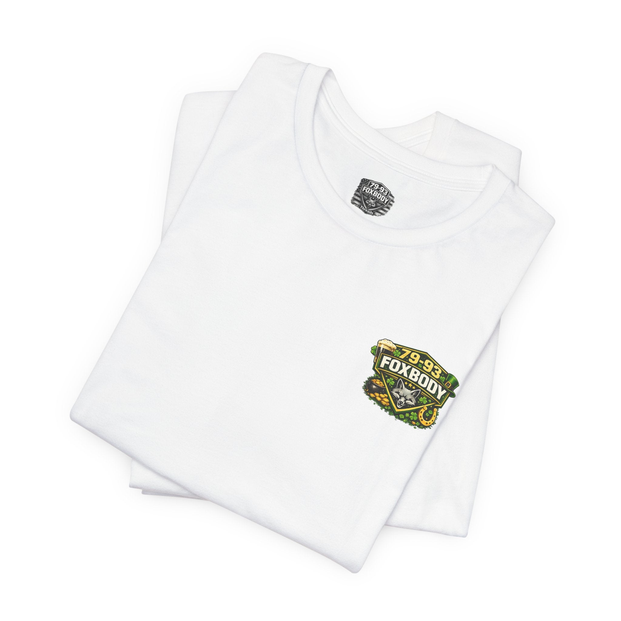 79-93 Foxbody Mustang - St. Patricks Day Luck of the 5.0 - 2  | Premium T-Shirt