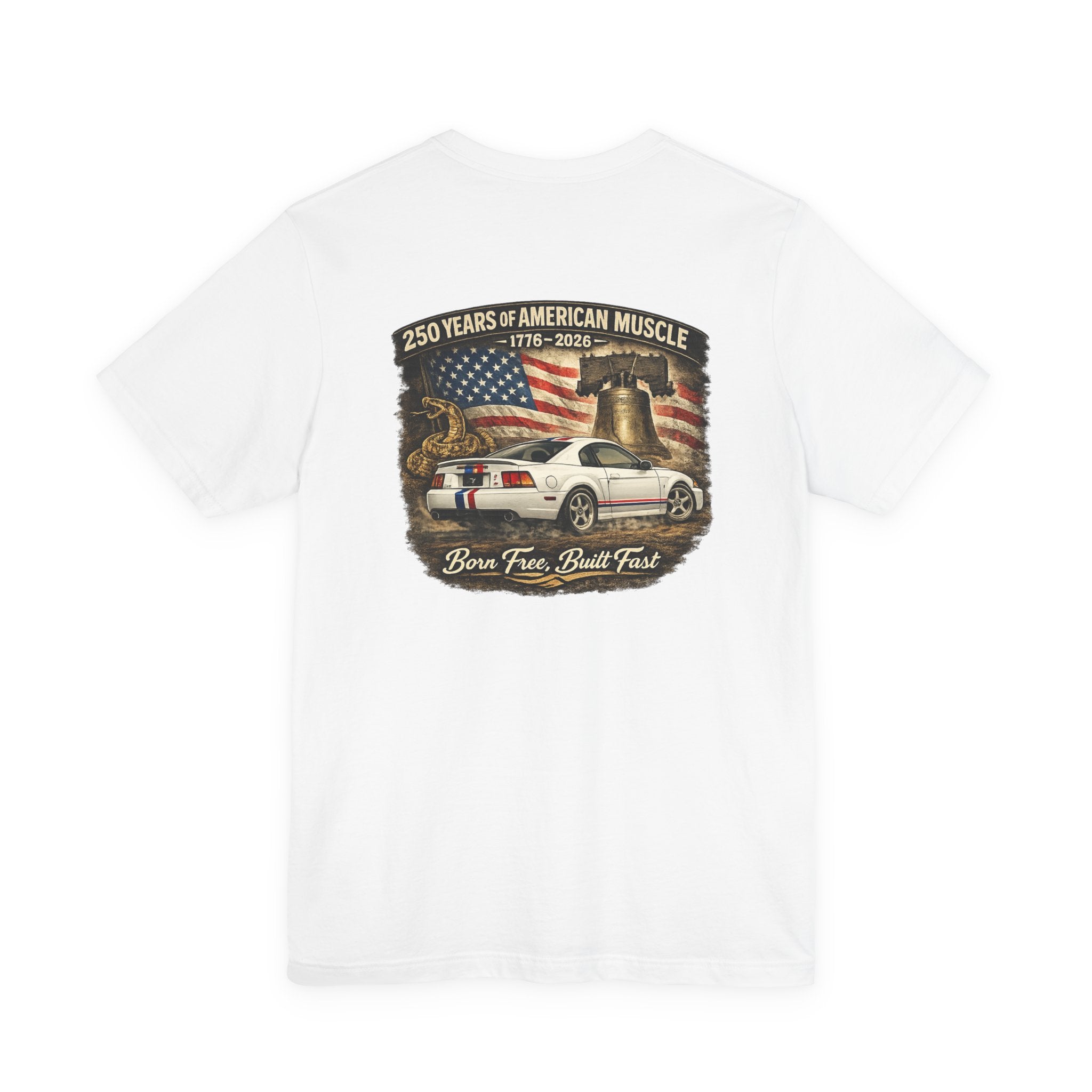 2003 Cobra  America's 250th - Born Free. Built Fast. | July 4th | Premium T-Shirt