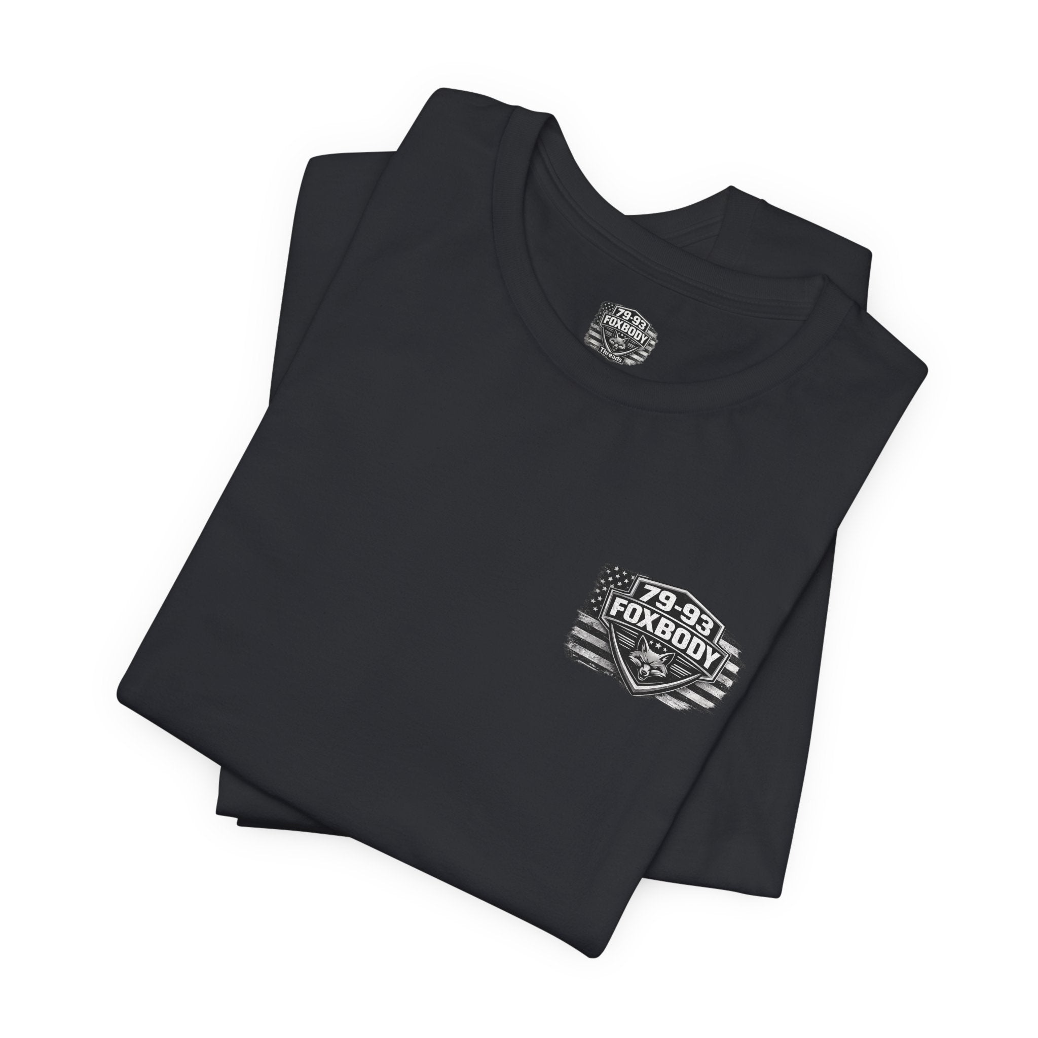 79-93 Foxbody Mustang Drift - Teal  | Premium T-Shirt