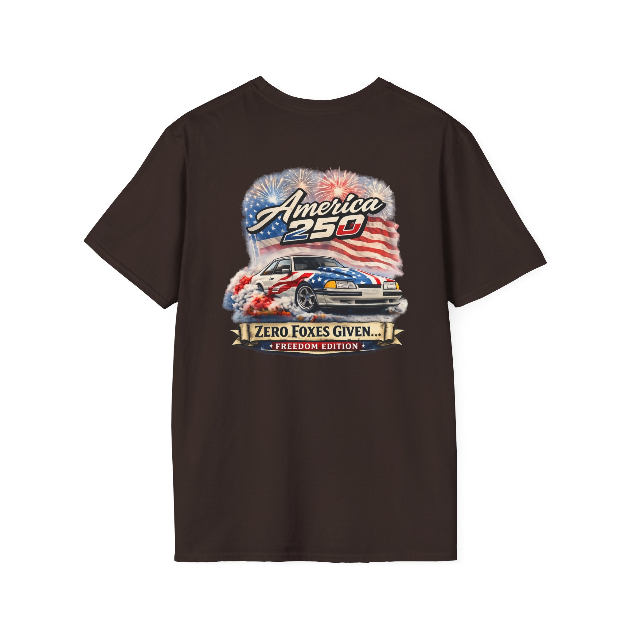 Foxbody Mustang 5.0 - Freedom Edition | Zero Fox Given | Light Weight T-Shirt