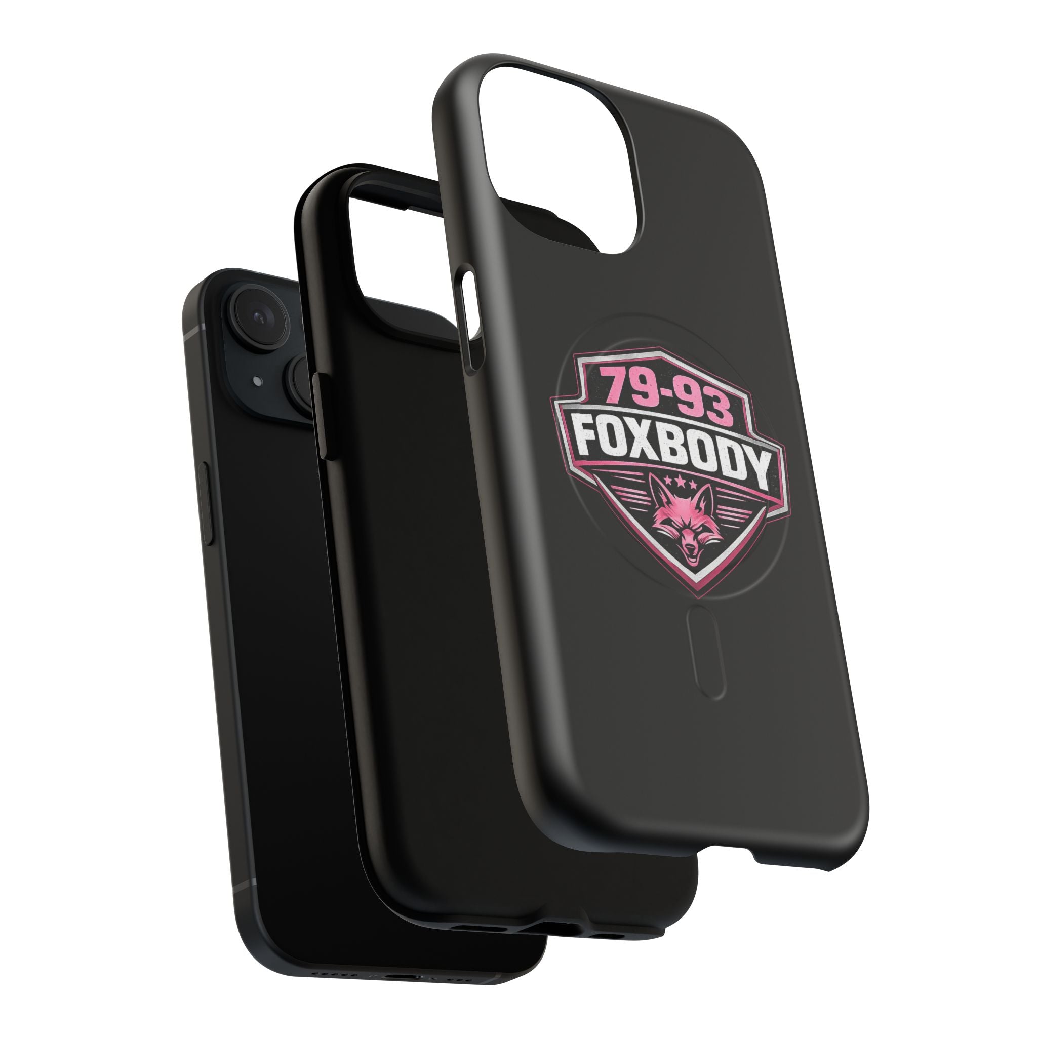 79-93 Foxbody Logo Phone Case | Tough Magnetic Case Pink