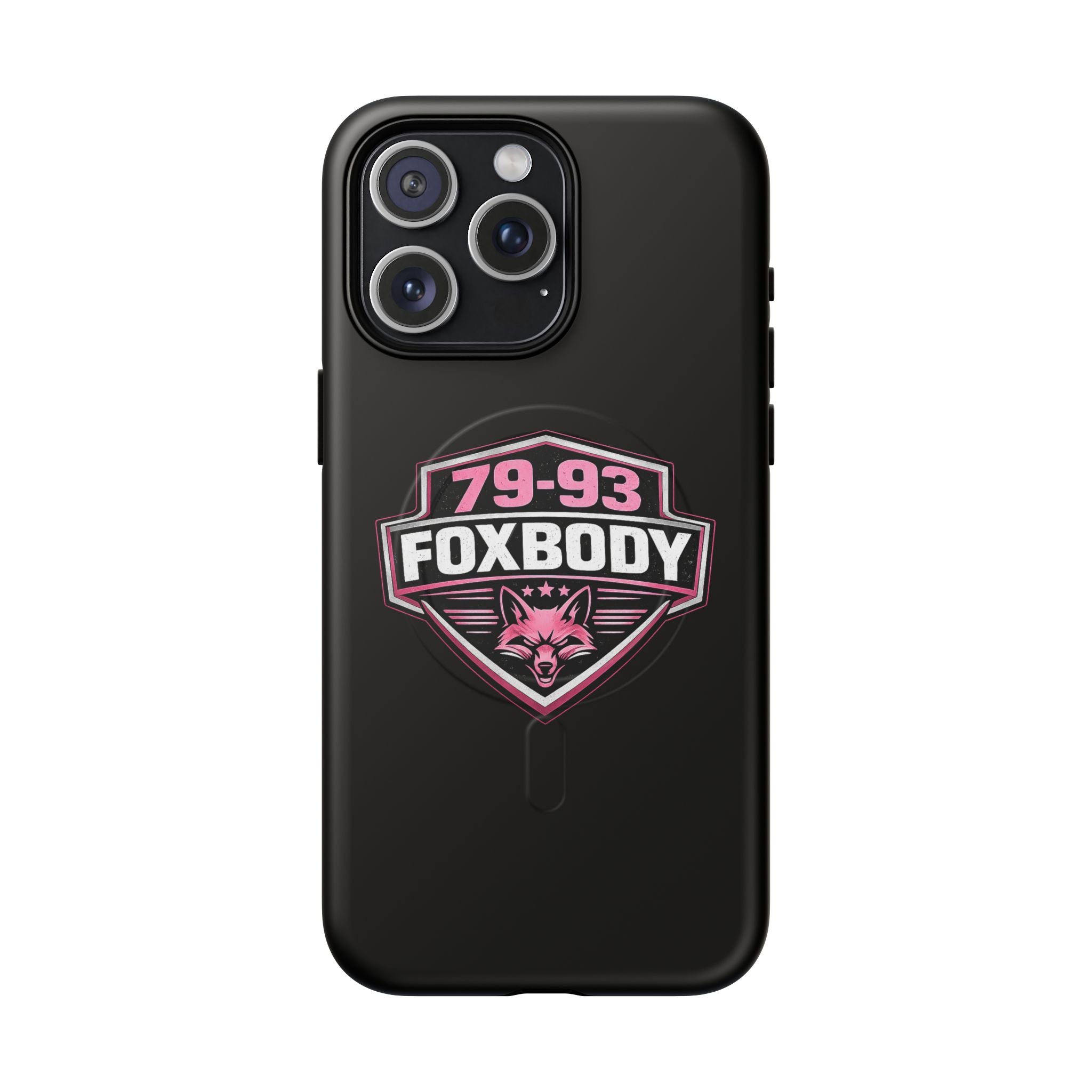 79-93 Foxbody Logo Phone Case | Tough Magnetic Case Pink