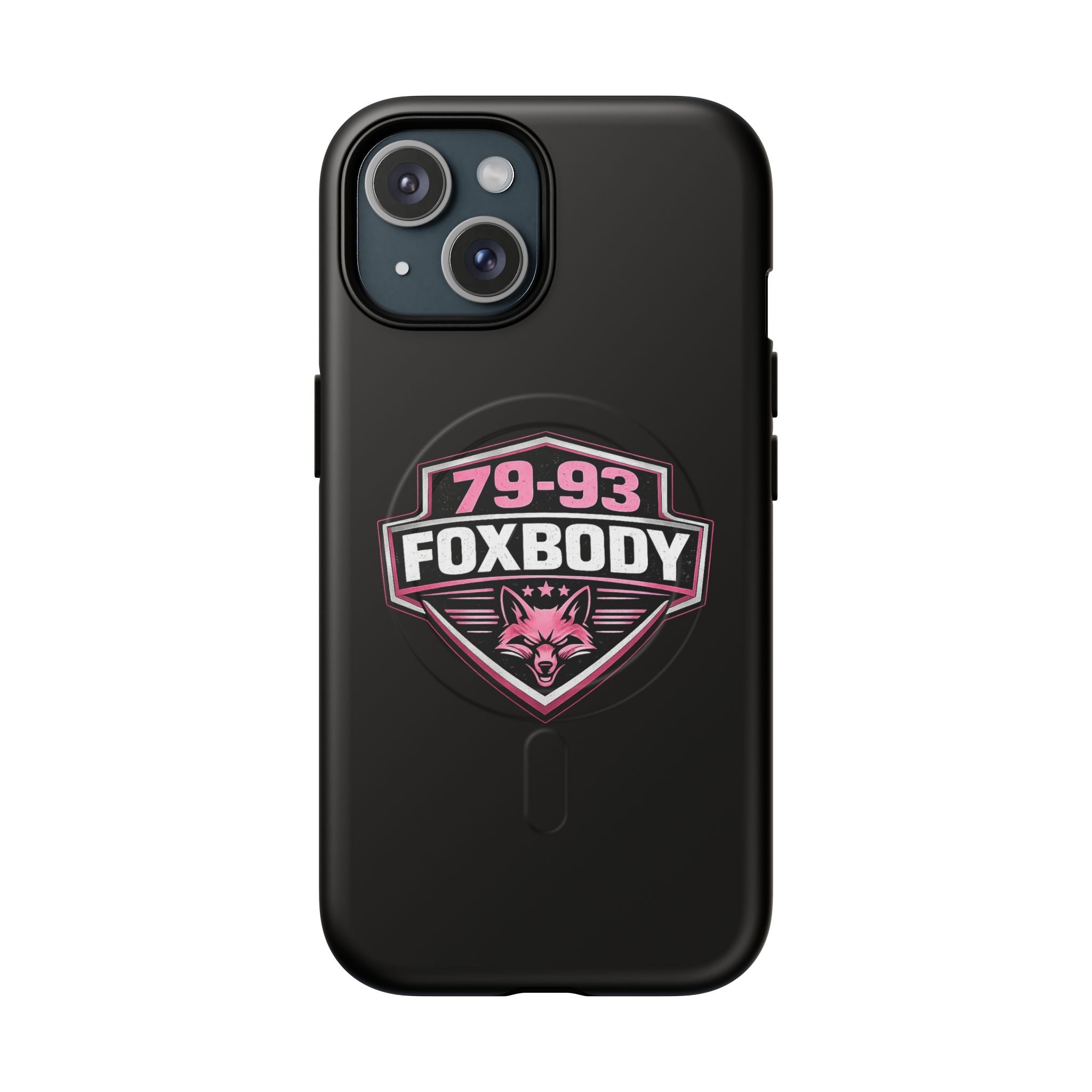 79-93 Foxbody Logo Phone Case | Tough Magnetic Case Pink