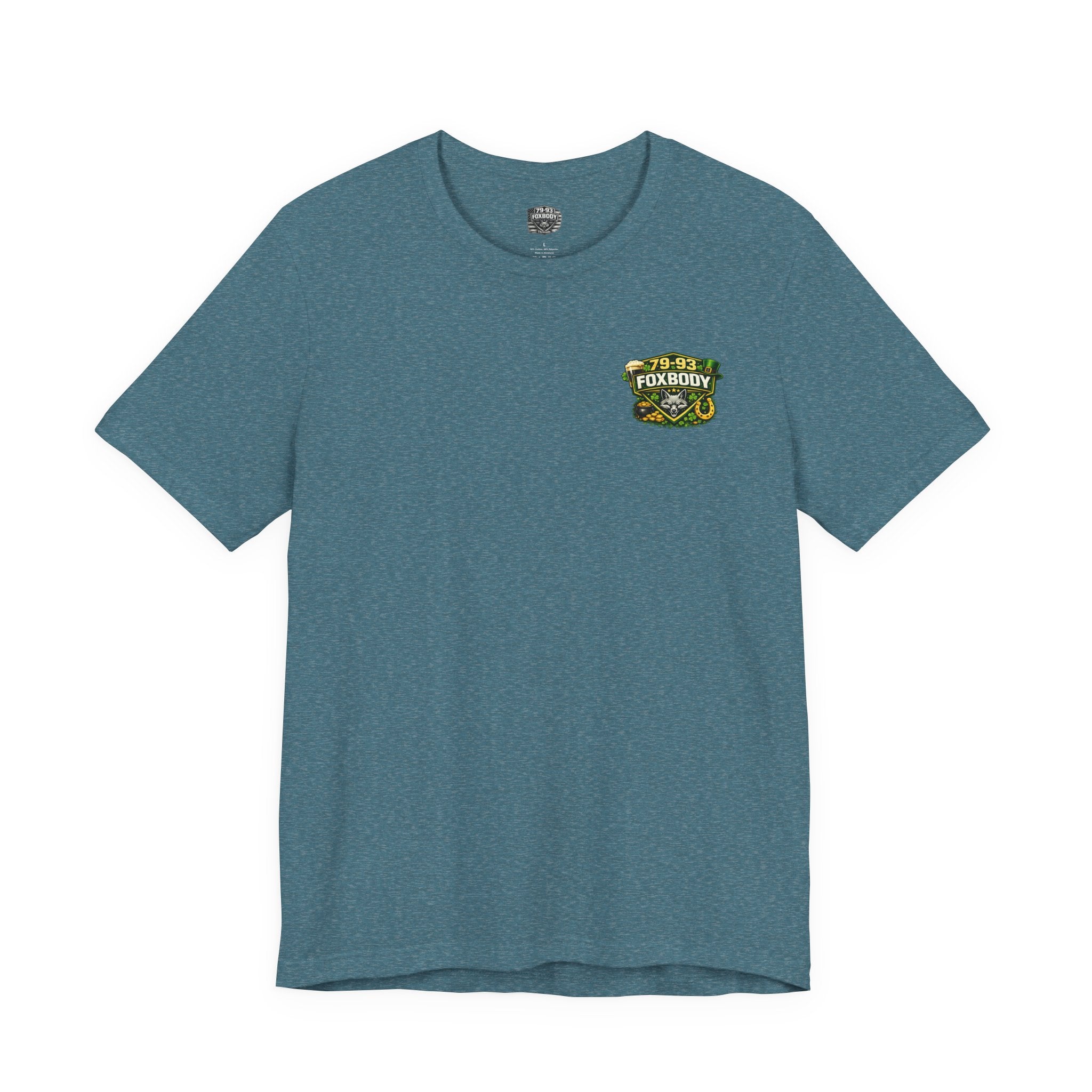 79-93 Foxbody Mustang - St. Patricks on Day Luck of the 5.0 - 3 | Premium T-Shirt