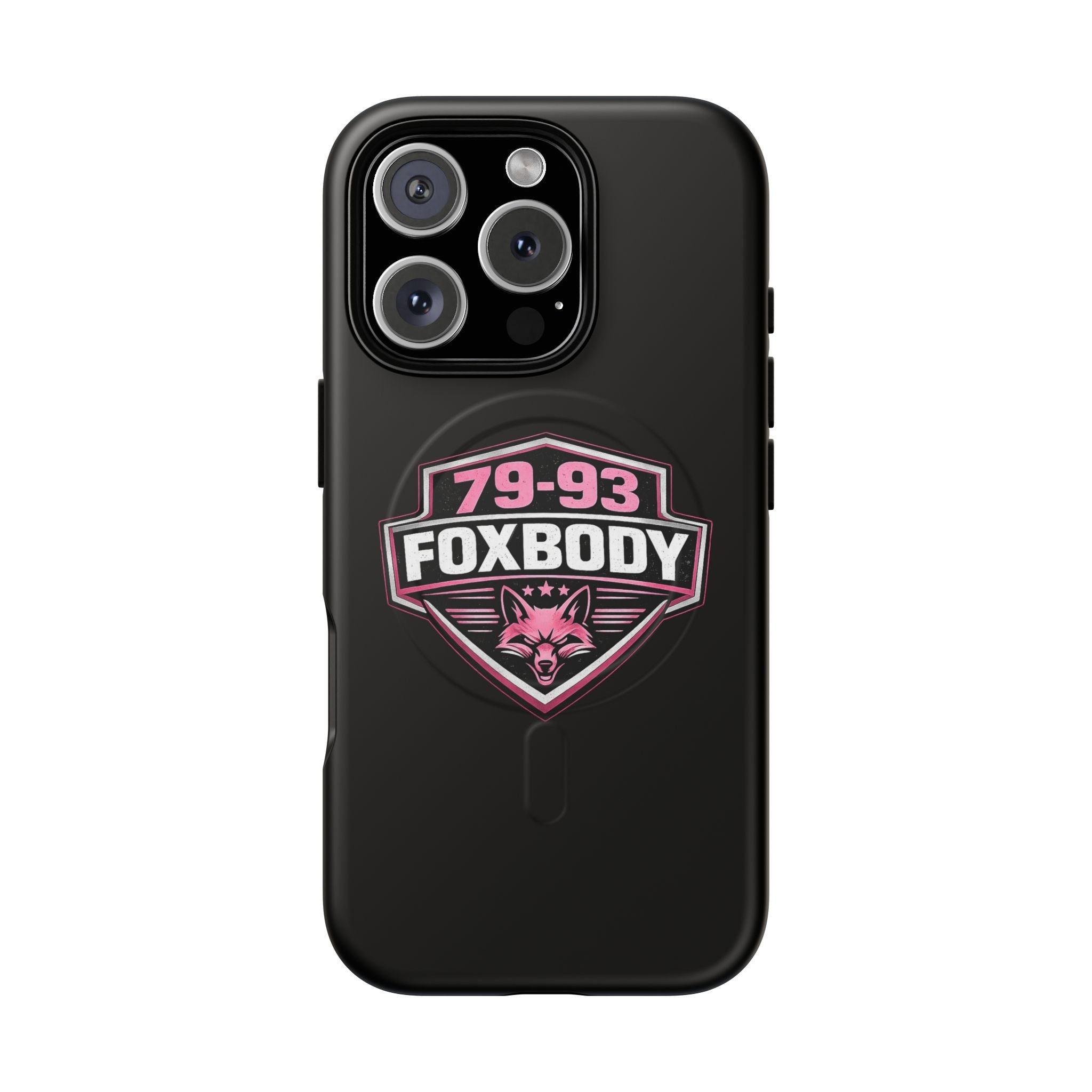 79-93 Foxbody Logo Phone Case | Tough Magnetic Case Pink