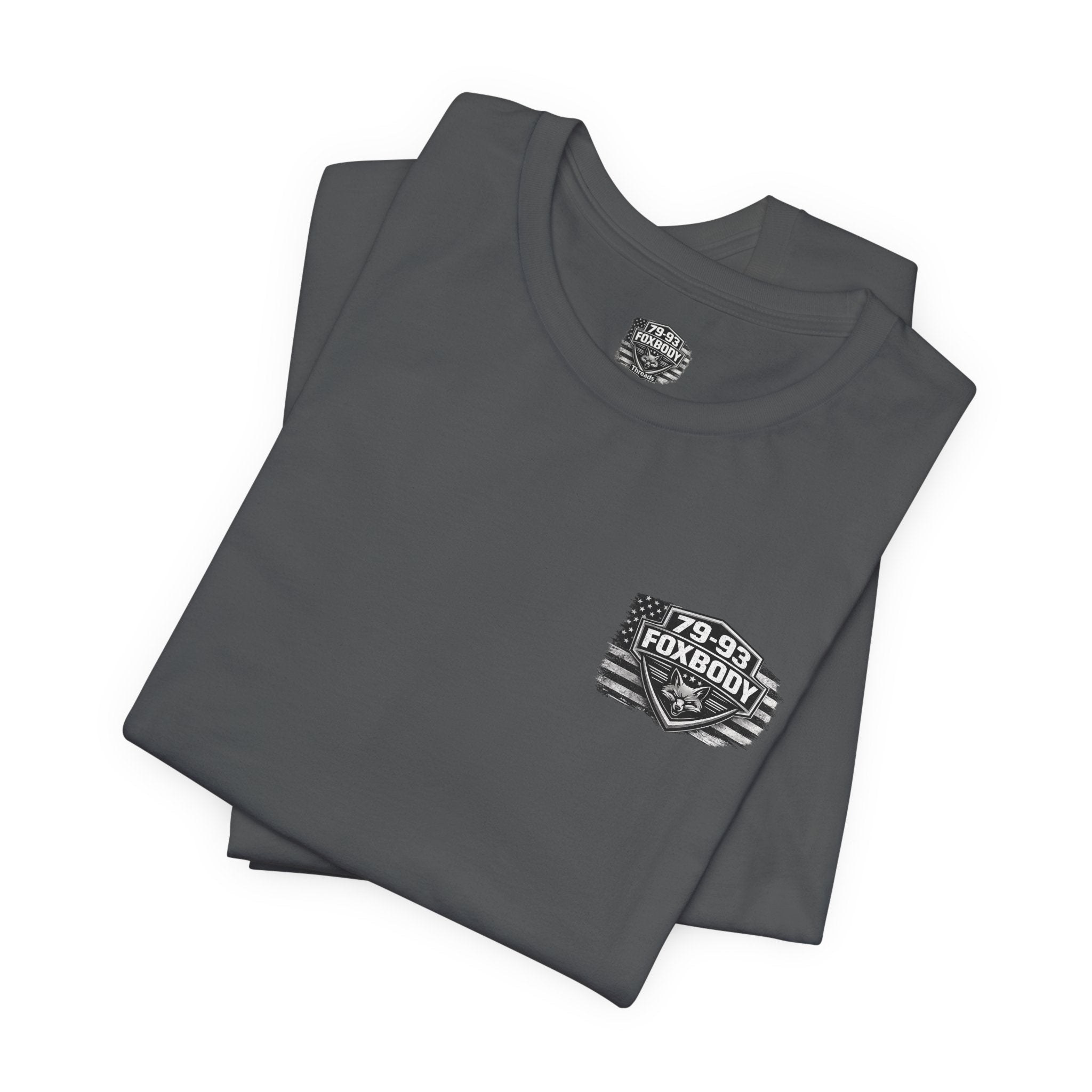 79-93 Foxbody Mustang Drift - Teal  | Premium T-Shirt
