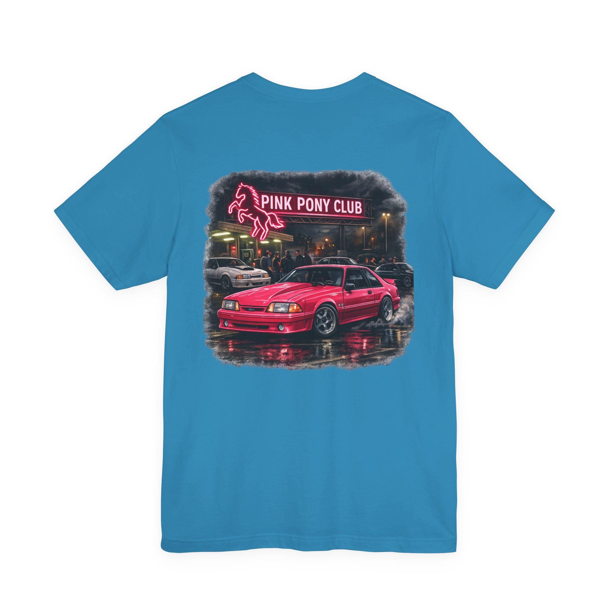 79-93 Mustang Pink Pony Club 2 | Premium T-Shirt