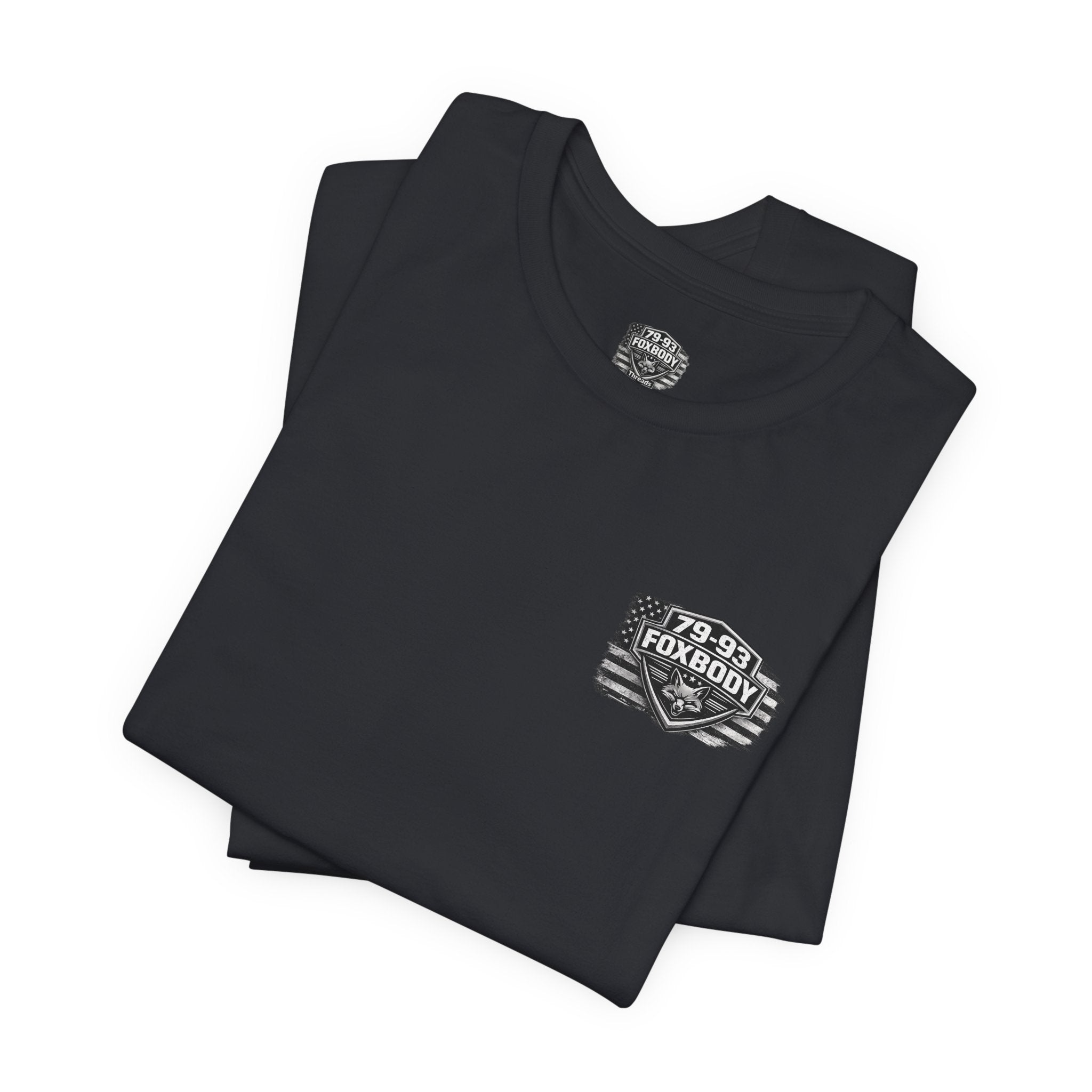 79-93 Foxbody Mustang Drift  - Blue  | Premium T-Shirt
