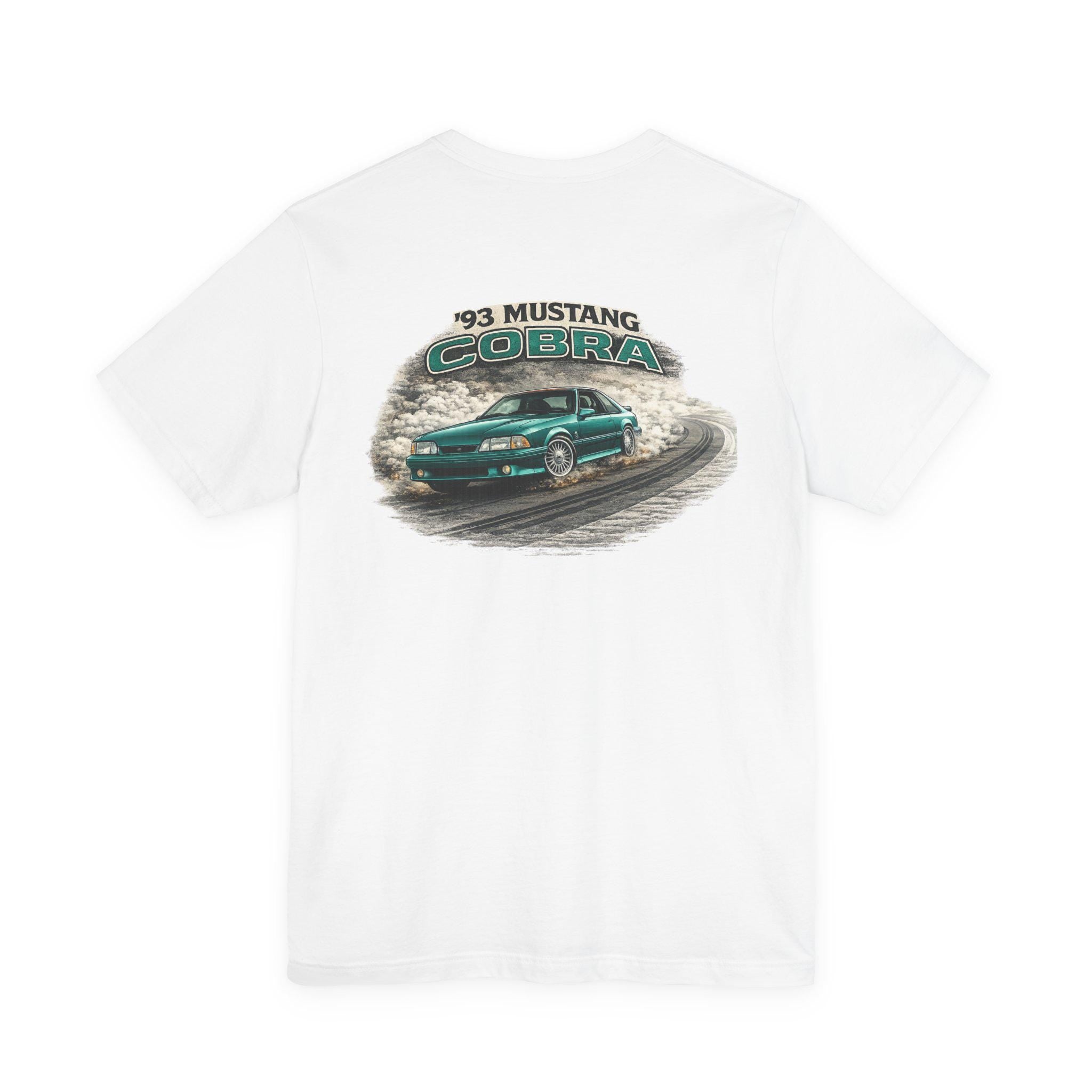 79-93 Mustang 93 Cobra Teal Premium T-shirt