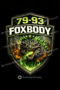 Foxbody Threads Godzilla Logo | Digital Download