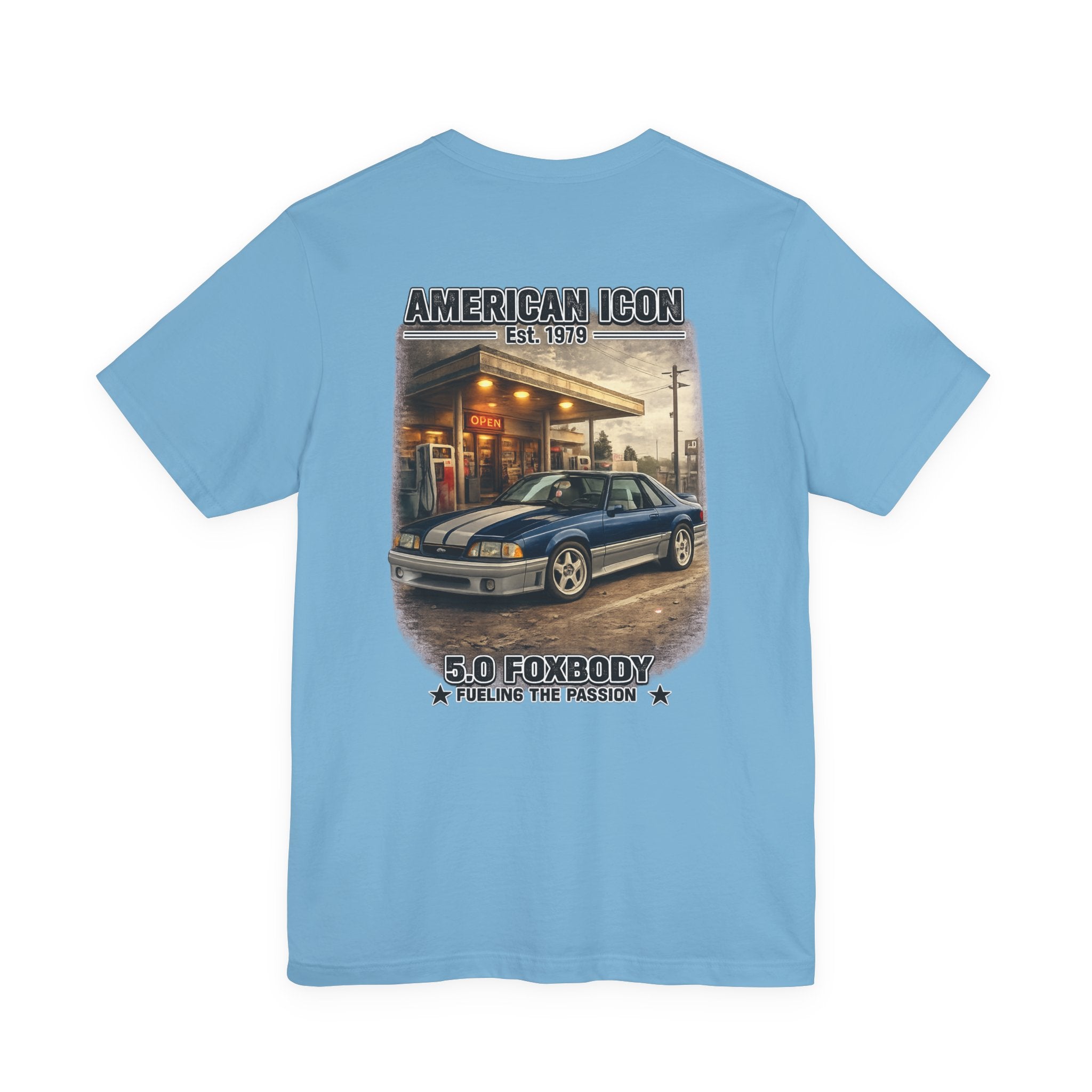79-93 Foxbody Mustang - American Icon | Premium T-Shirt