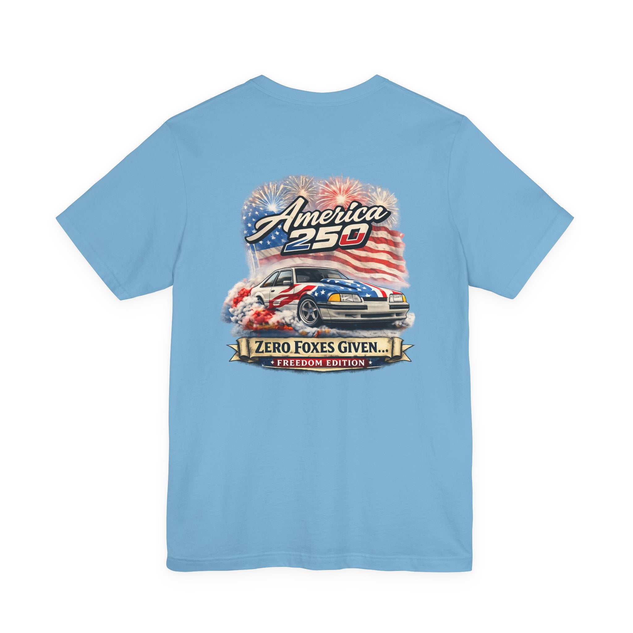 Foxbody Mustang 5.0 - Freedom Edition | Zero Fox Given | Premium T-Shirt
