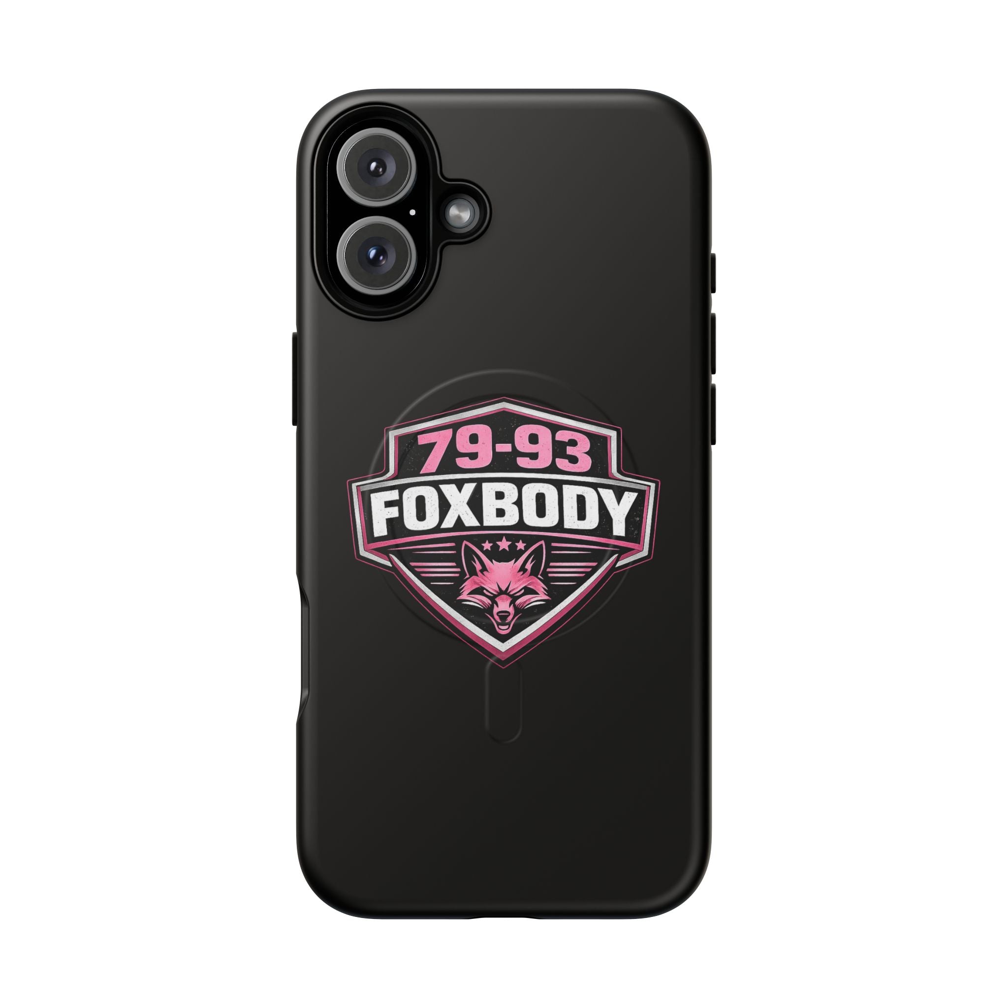 79-93 Foxbody Logo Phone Case | Tough Magnetic Case Pink