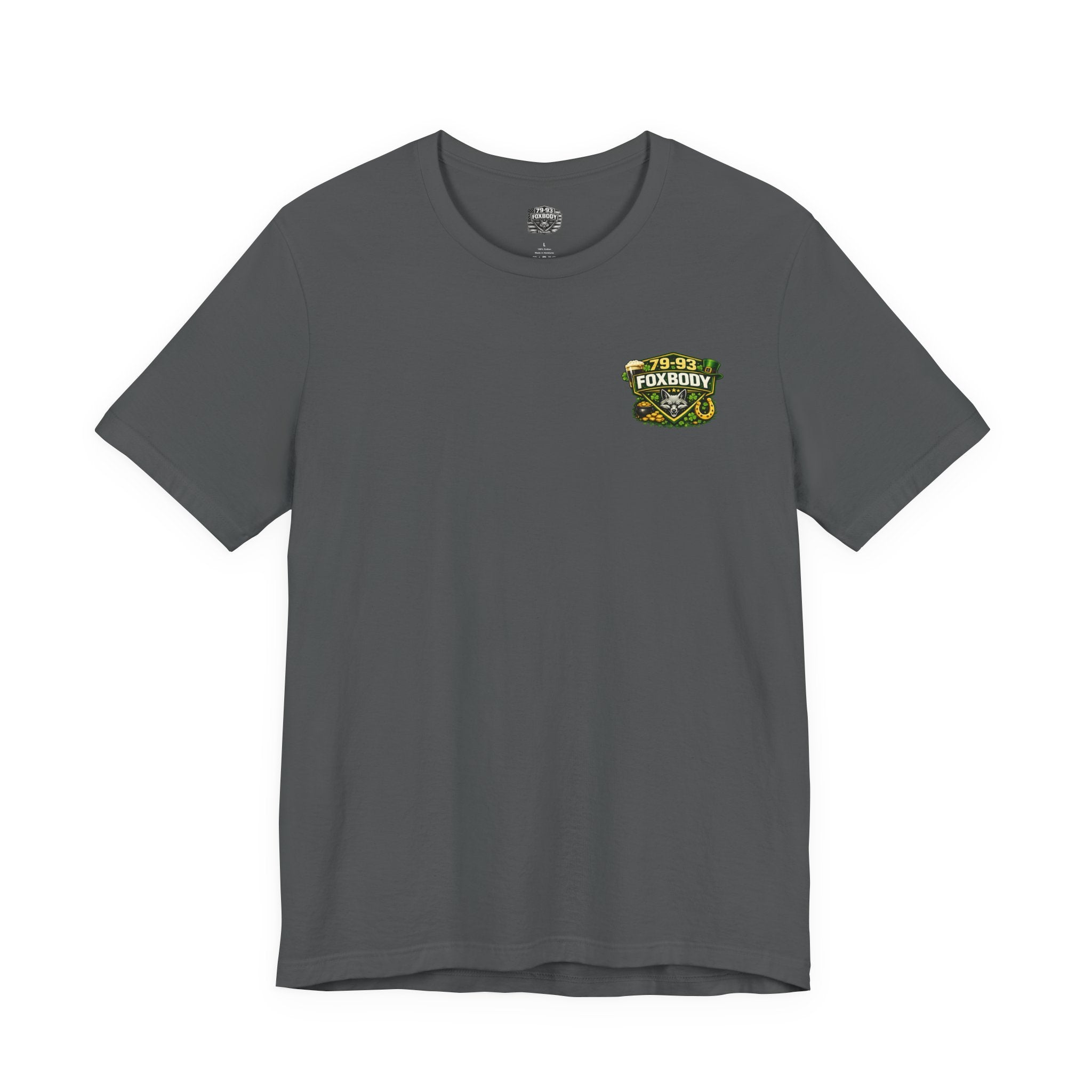 79-93 Foxbody Mustang - St. Patricks on Day Luck of the 5.0 - 3 | Premium T-Shirt