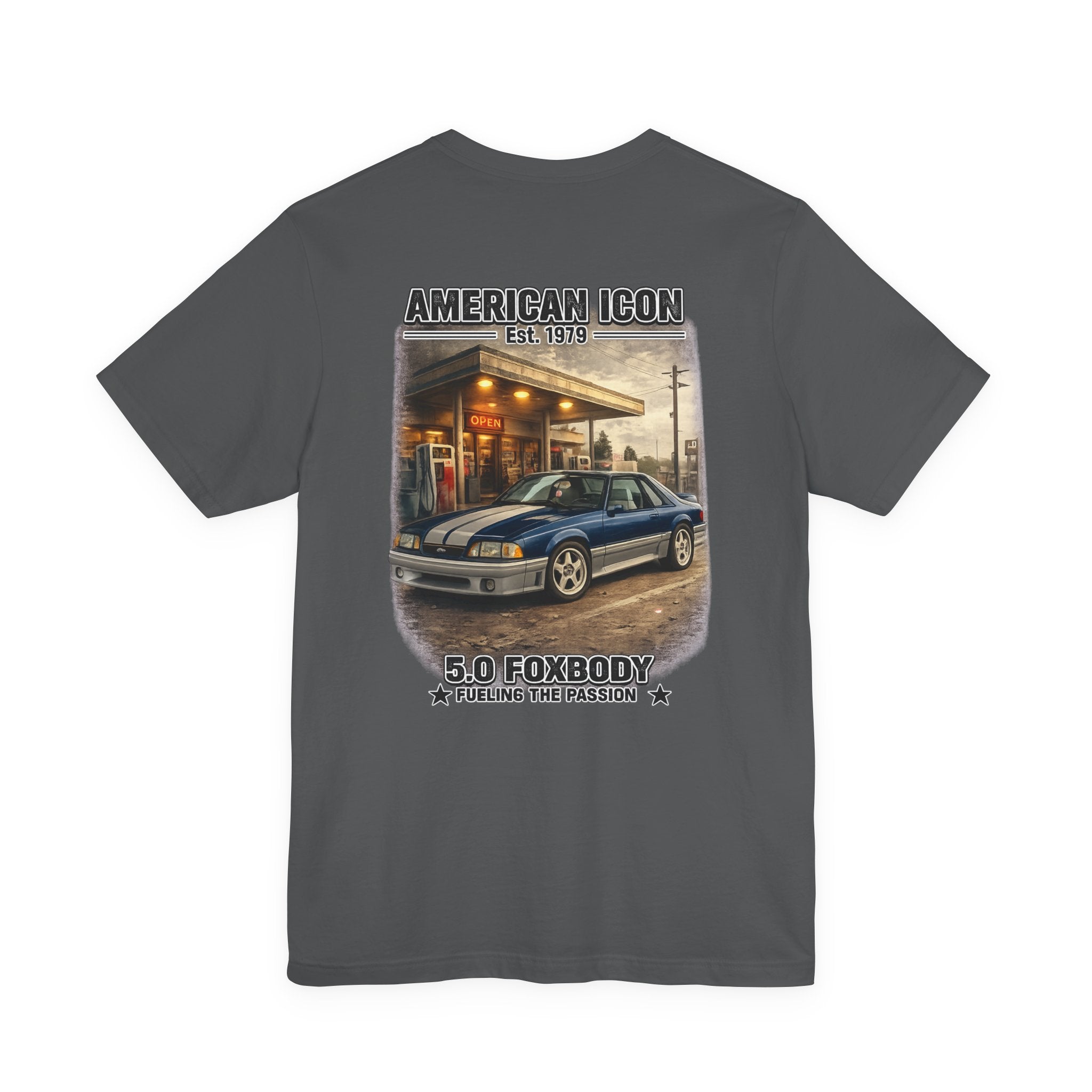 79-93 Foxbody Mustang - American Icon | Premium T-Shirt