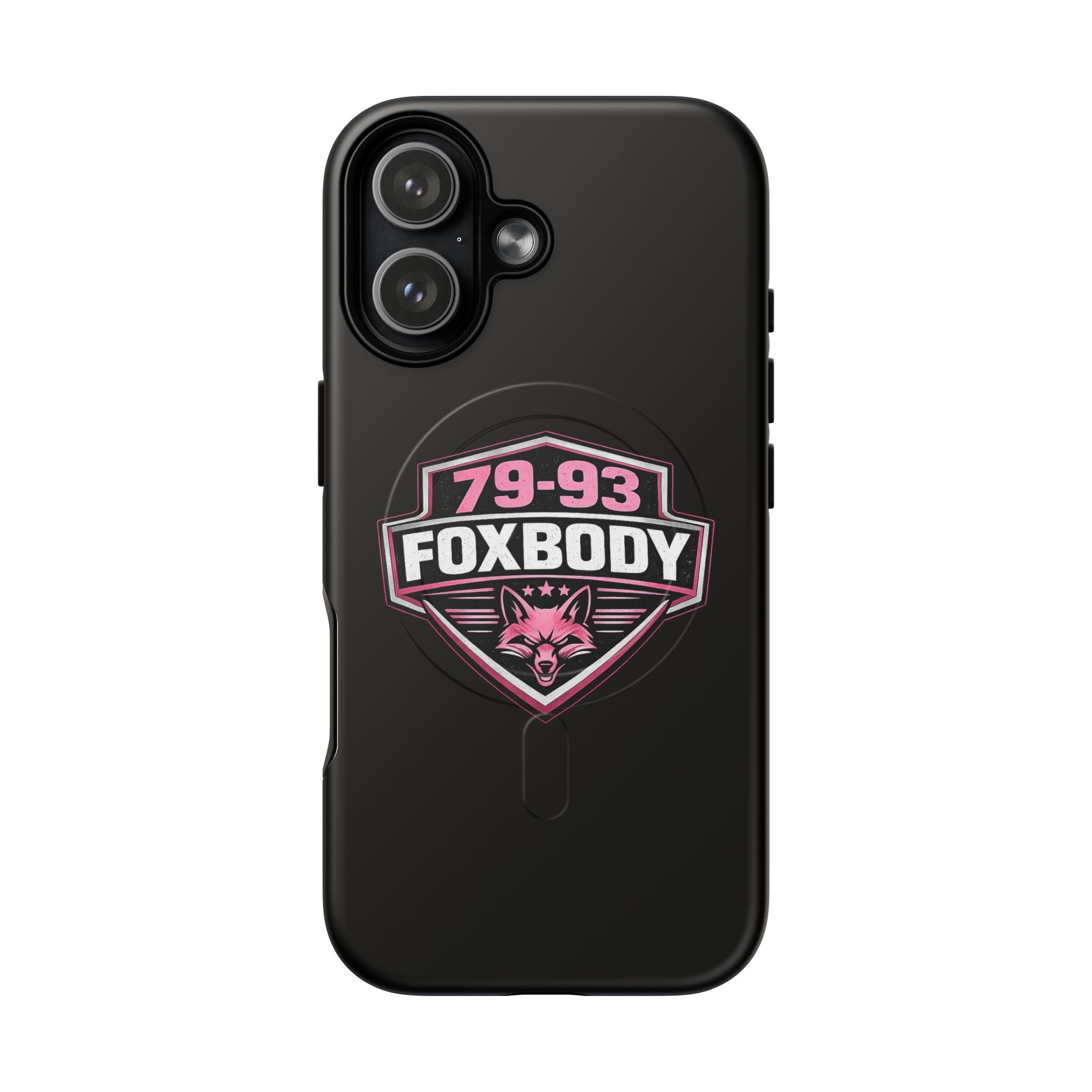 79-93 Foxbody Logo Phone Case | Tough Magnetic Case Pink