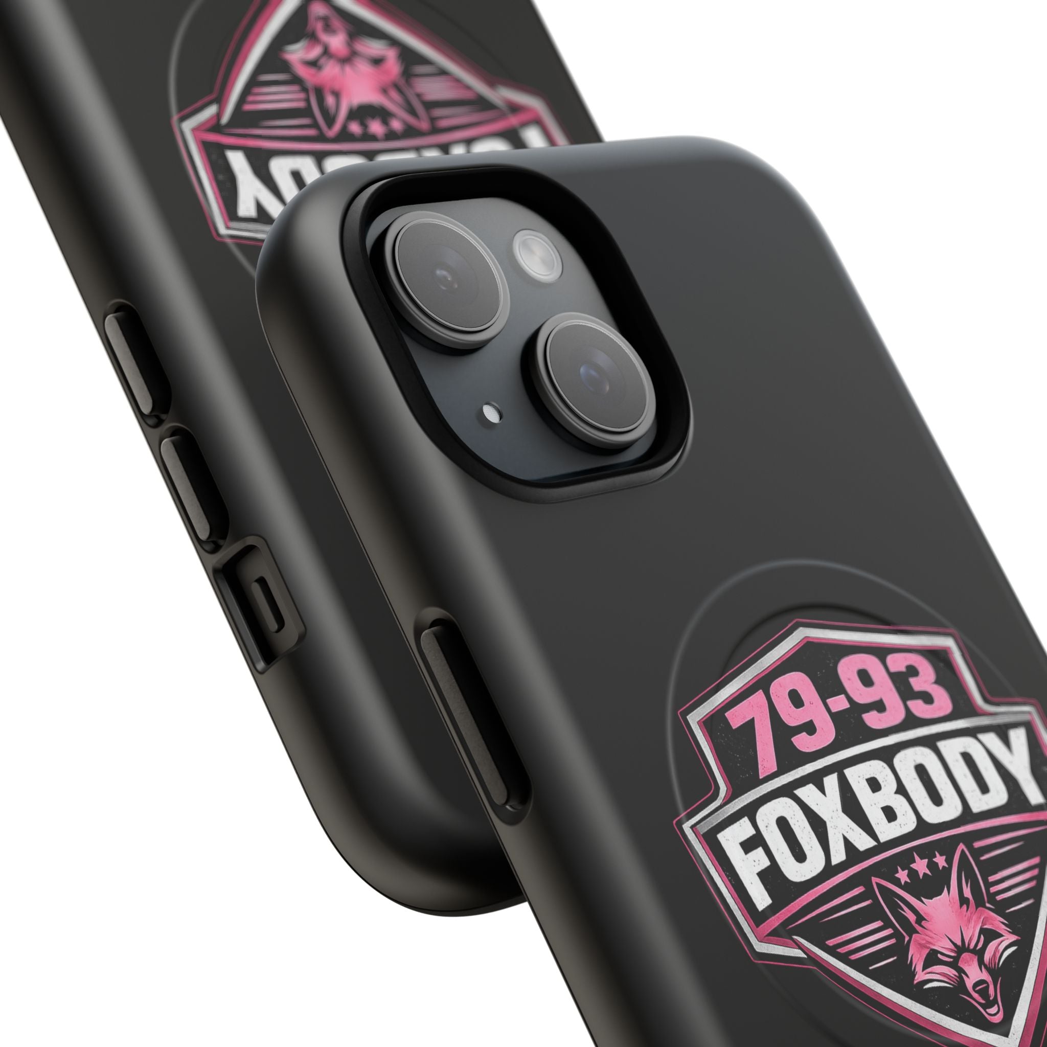 79-93 Foxbody Logo Phone Case | Tough Magnetic Case Pink