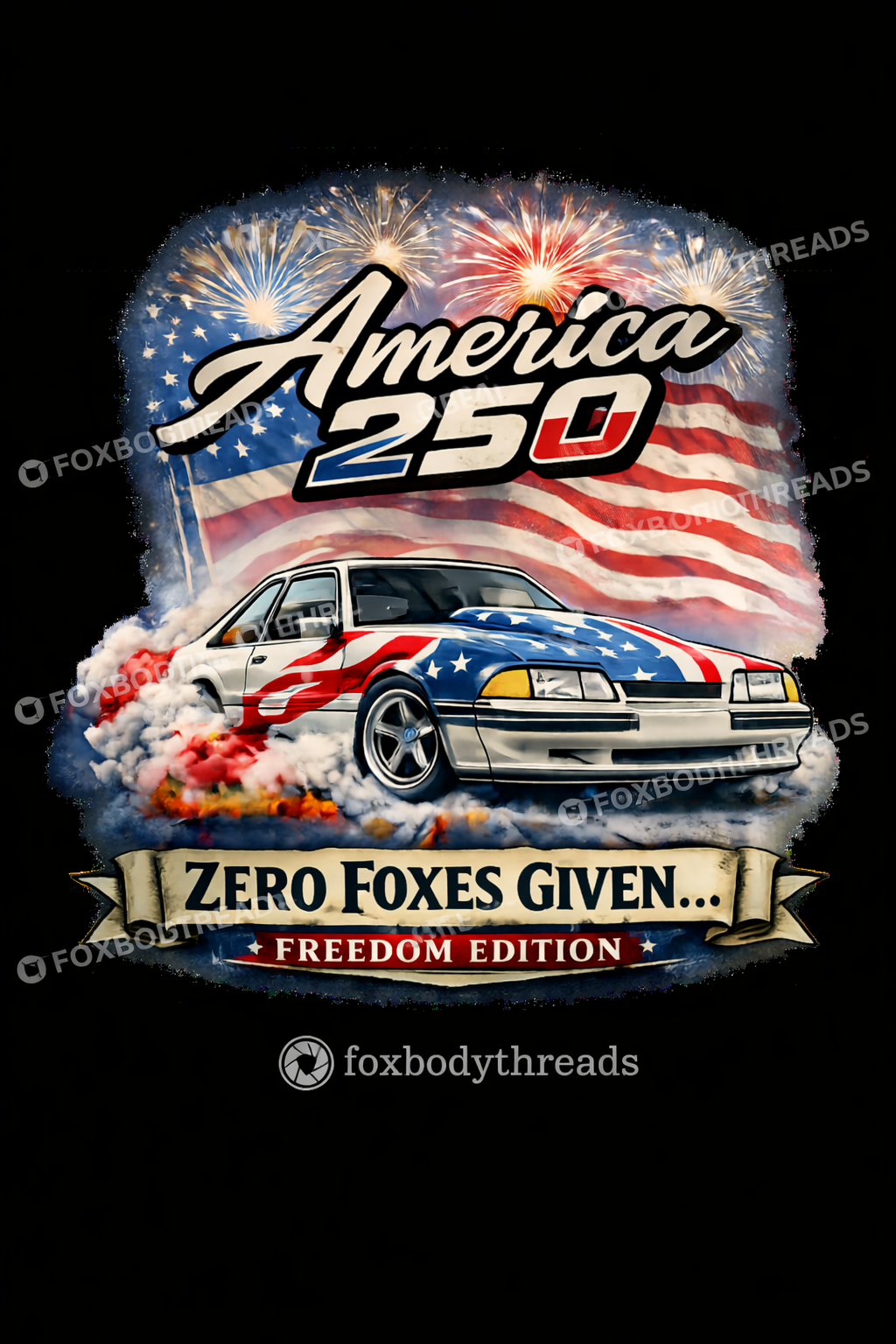 America 250th Foxbody Mustangs | July 4th | Digital Downloads