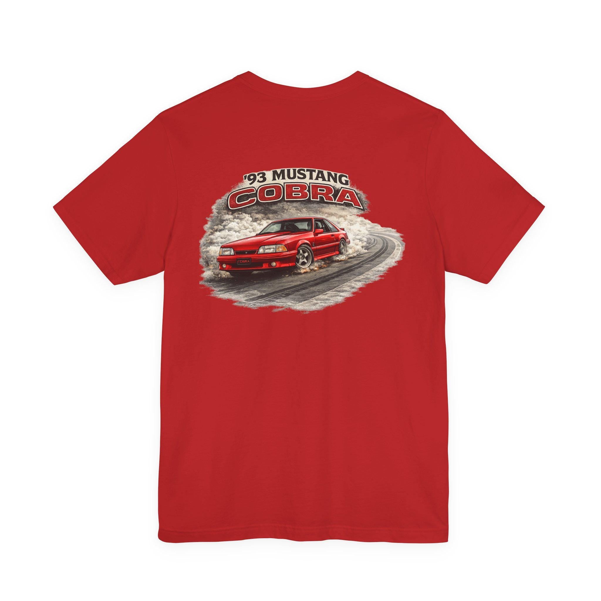79-93 Mustang 93 Cobra Red Premium T-shirt